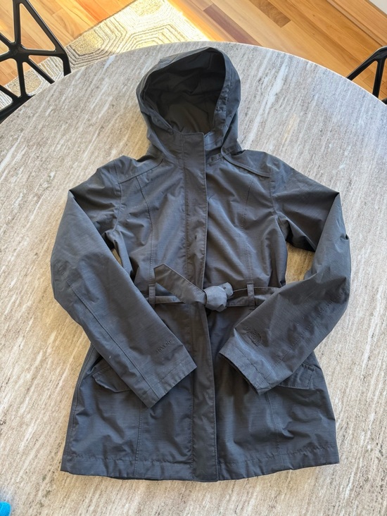 The North Face Jackets & Blazers - The North Face Women’s DryVent Belted Rain Trench Coat Hooded Black